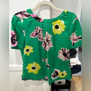 J crew women silky top Small